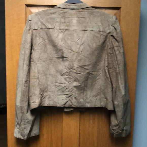 Urban Outfitters Urban Renewal Vintage Suede Jacket NWT Size Medium - Picture 2 of 11